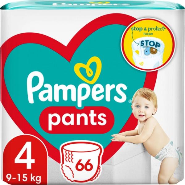 Подгузники-трусики Pampers Pants р. 4 9-15 кг 66 шт.