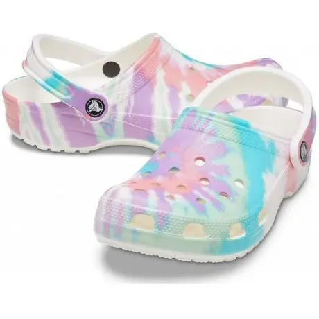 Крокси жіночі Crocs Classic Tie Dye Graphic Clog р. 38-39 Різнокольоровий (24208) Крокси жіночі Crocs Classic Tie Dye Graphic Clog р. 38-39 Різнокольоровий (24208)