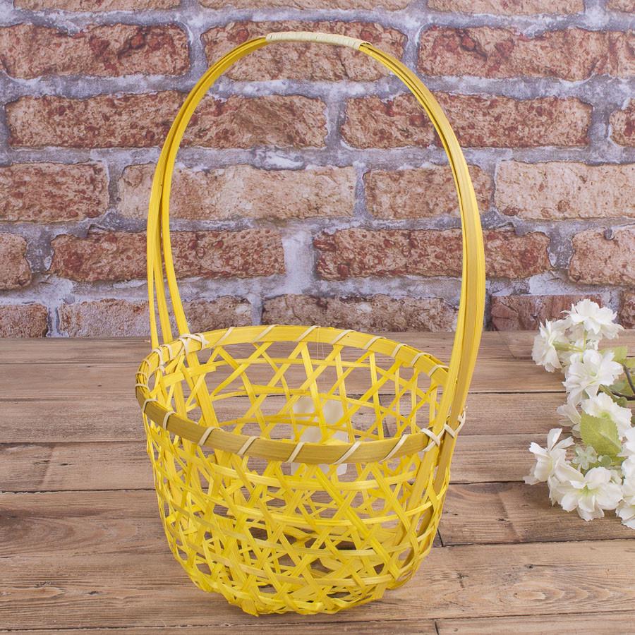 Корзина круглая Желтый (2529-6)