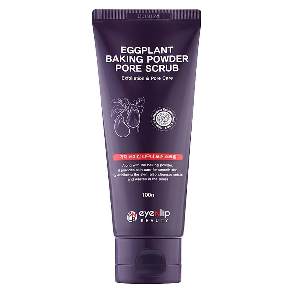 Скраб для обличчя Eyenlip Eggplant Baking Powder Pore Scrub з екстрактом баклажана 100 г (2005529055)