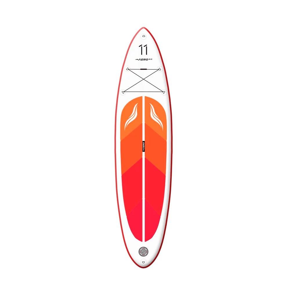 Дошка SUP AERO Board 2.0 надувна 335х15х80 см 11' Red orange