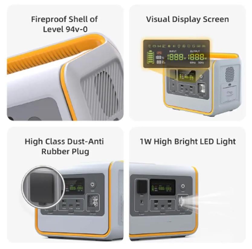 Зарядна станція для дому EVE MS08/800 Вт/512 Вт/час LiFePO4 EU (2397912867) - фото 2 Зарядна станція для дому EVE MS08/800 Вт/512 Вт/час LiFePO4 EU (2397912867) - фото 2