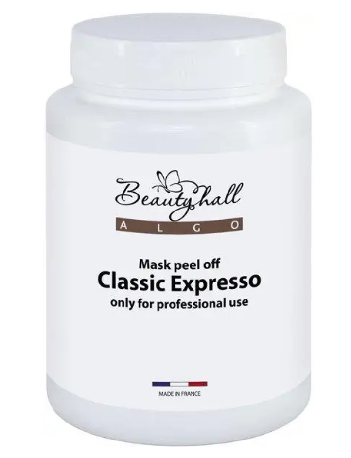 Маска альгинатная для лица эспрессо с экстрактом зеленого кофе ALGO Beautyhall Peel off mask Expresso 200 г (27088248)