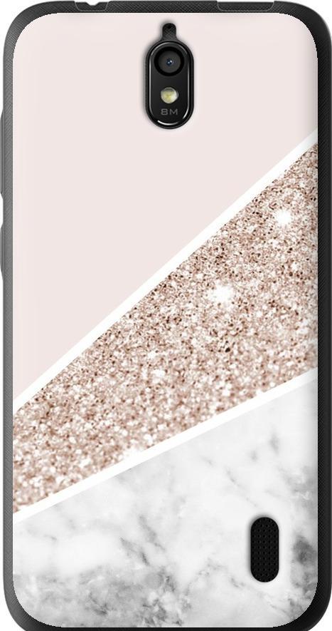 Чехол на Huawei Ascend Y625 Пастельный мрамор (4342u-161-42517)
