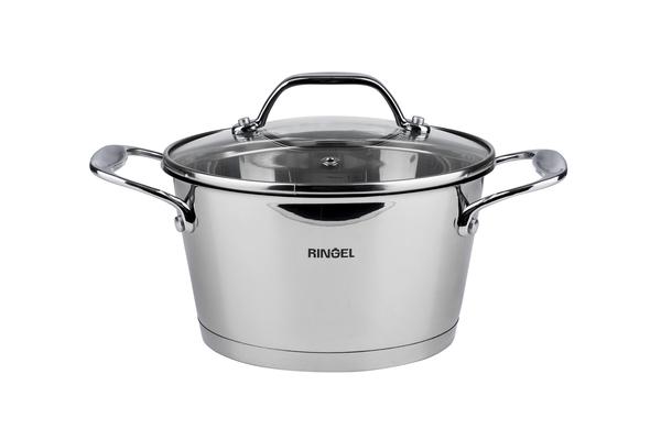 Кастрюля с крышкой Ringel Potsdam RG-2010-18 2 л Нержавеющая сталь (14392350) Кастрюля с крышкой Ringel Potsdam RG-2010-18 2 л Нержавеющая сталь (14392350)