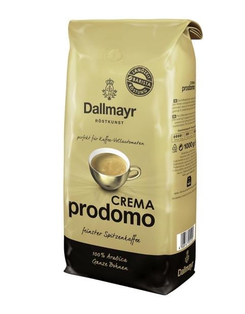 Кава у зернах Dallmayr Crema Prodomo 100% арабіка 1 кг