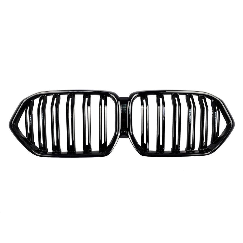 Решітка радіатора GBT для BMW X6 M-Look G06 2019- рр. пластик Чорний (27669074)