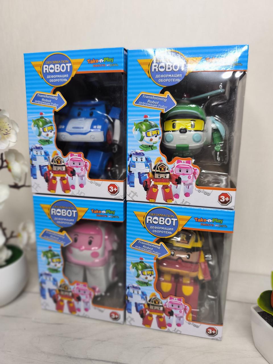 Набір трансформерів Робокар Полі Рятувальна команда 4 шт. - фото 3 Набір трансформерів Робокар Полі Рятувальна команда 4 шт. - фото 3