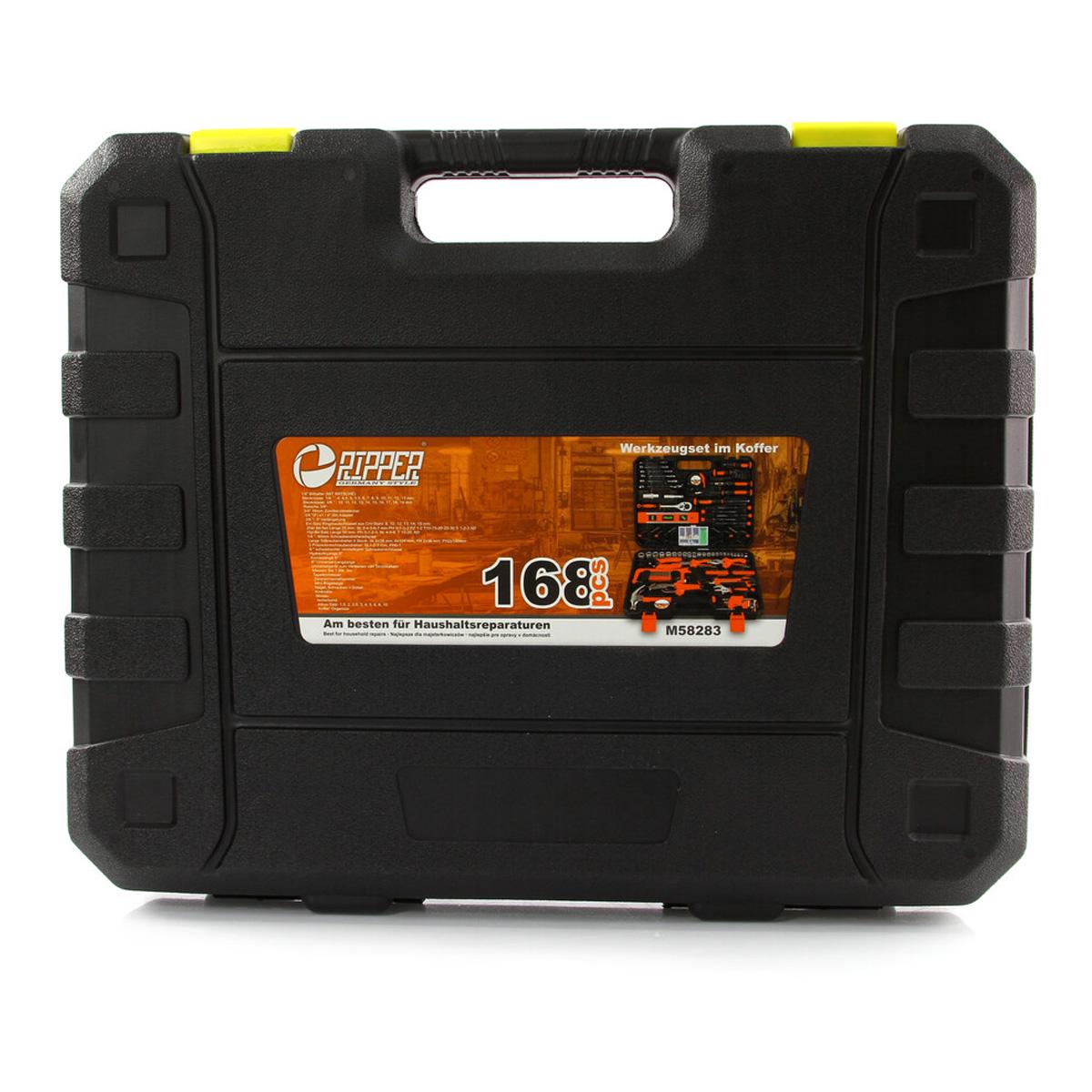 Набір інструментів Mar-Pol M58283 в пластиковій валізі 168 шт. - фото 4 Набір інструментів Mar-Pol M58283 в пластиковій валізі 168 шт. - фото 4