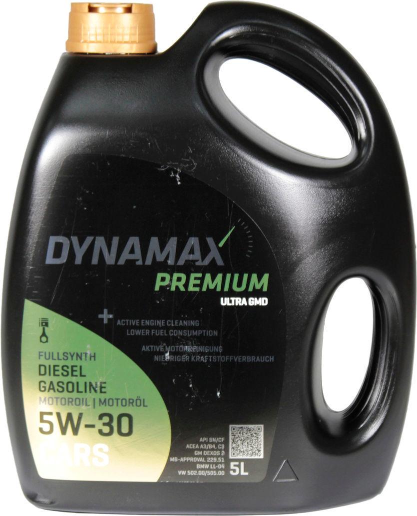 Моторна олива DYNAMAX PREMIUM ULTRA GMD 5W30 5 л