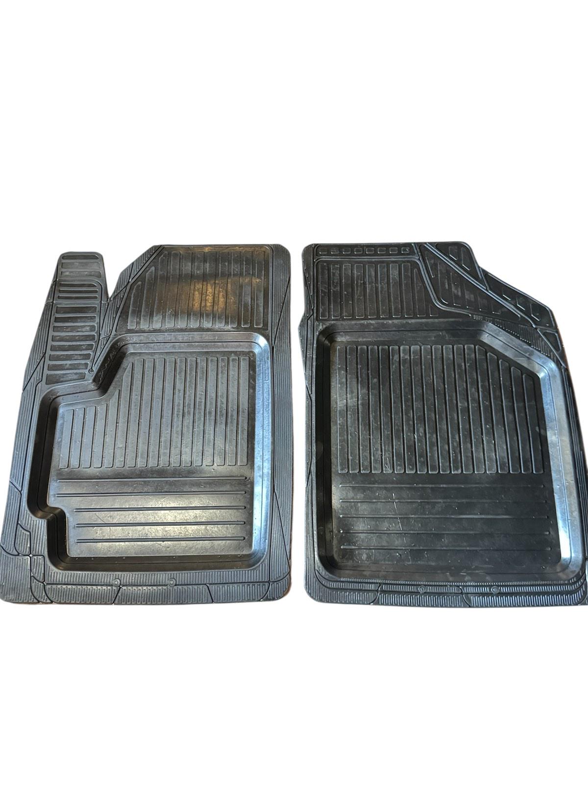 Коврики автомобильные в салон резиновые в салон Дубно Ланос передние 2 шт. (29638)