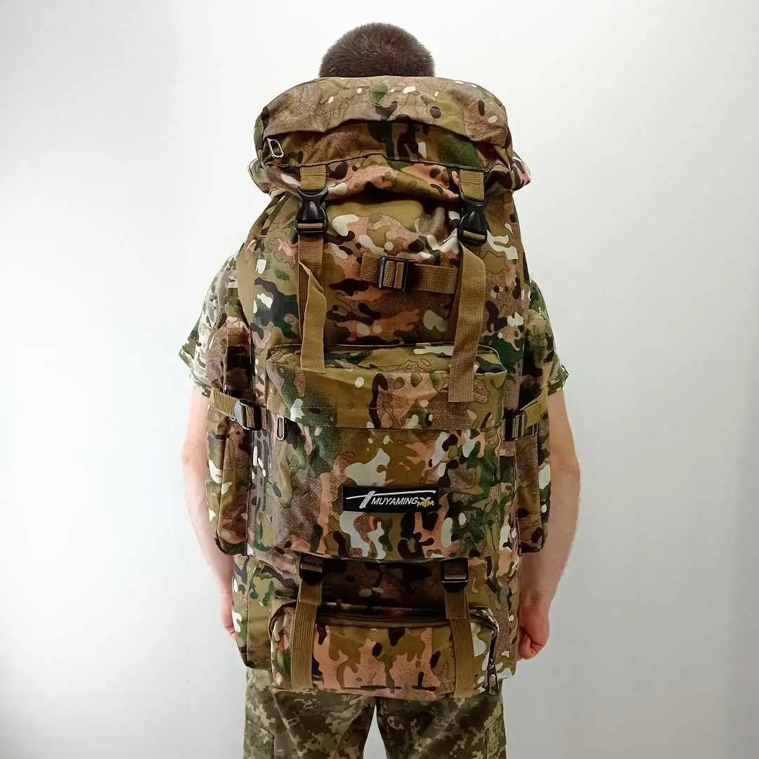 Рюкзак армійський Tactical із системою MOLLE 70 л Мультикам (ta70-new-multic) - фото 9 Рюкзак армійський Tactical із системою MOLLE 70 л Мультикам (ta70-new-multic) - фото 9