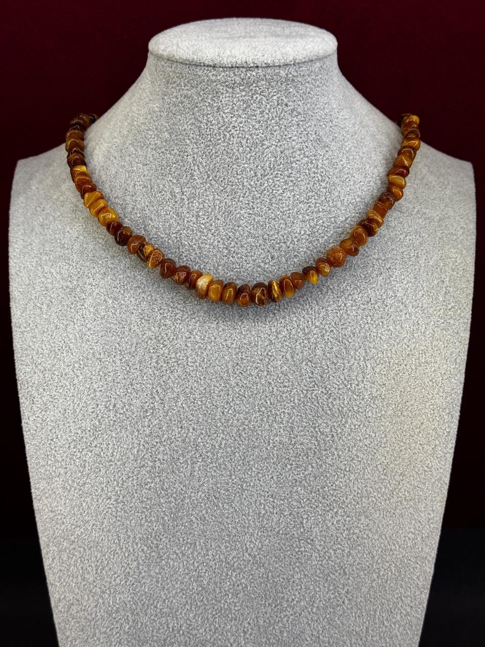 Бусы из янтаря лечебные 48 см (н-879)