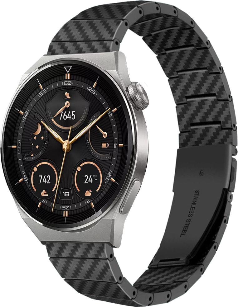 Ремешок Armrok для Huawei Watch GT3 Pro 46 мм Black (37328-2B)