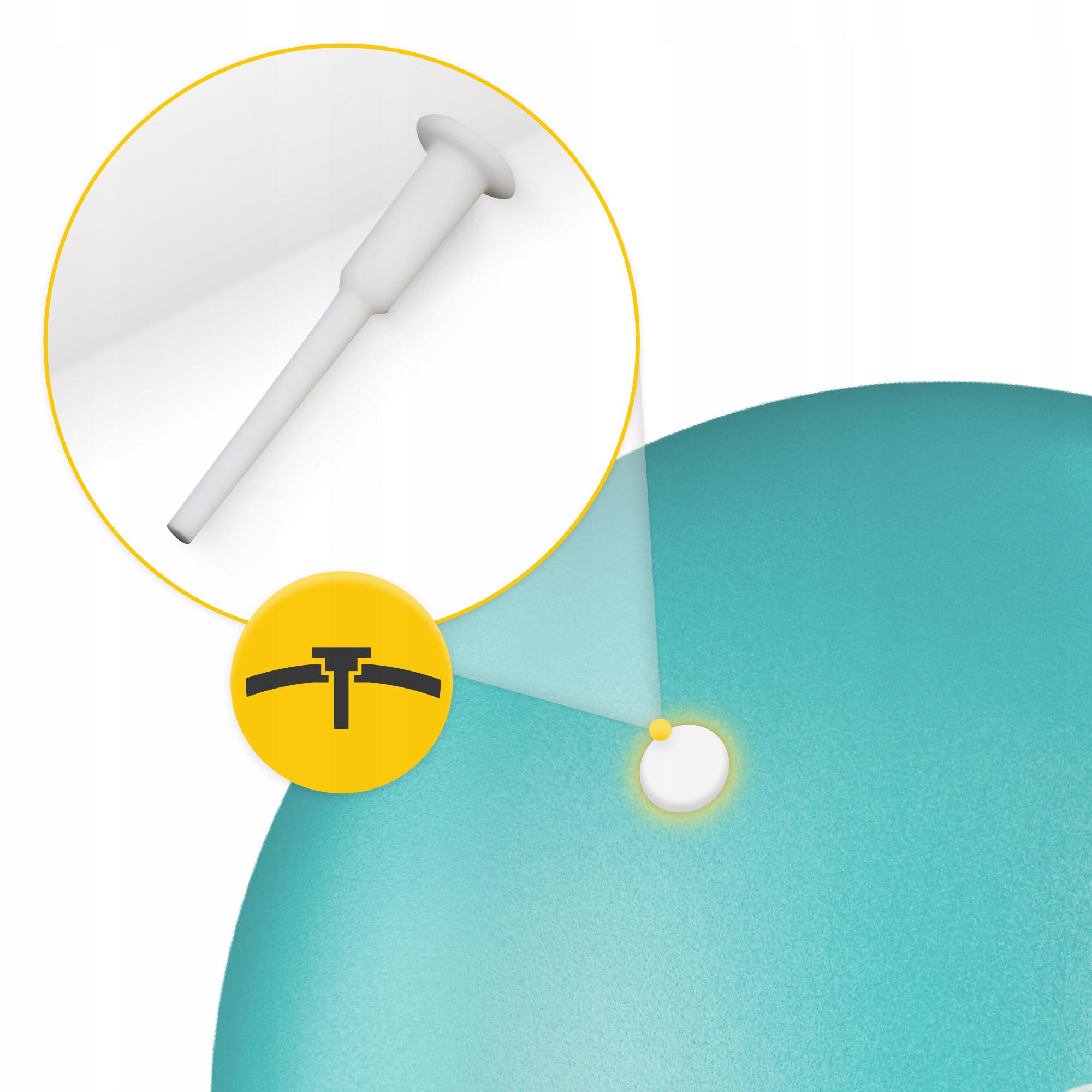 М'яч для фітнесу 4fizjo 22 см Mint (P-5905973404877) - фото 3 М'яч для фітнесу 4fizjo 22 см Mint (P-5905973404877) - фото 3