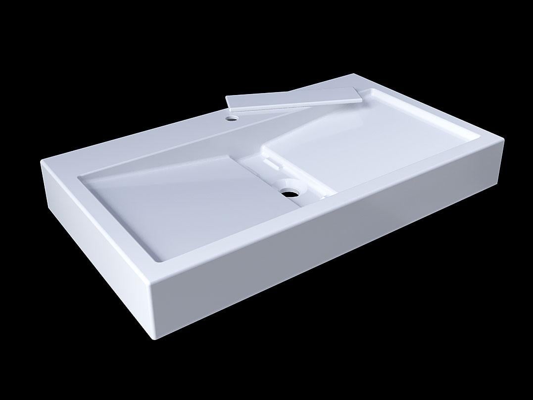 Умивальник накладний Status Mirage 80 White (679) - фото 5 Умивальник накладний Status Mirage 80 White (679) - фото 5