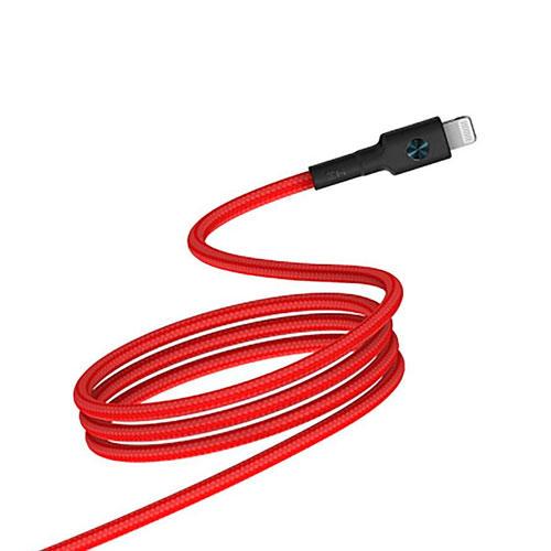 Кабель ZMi Cable USB to Lighting AL872 2,4 A 0,3 м Red - фото 3