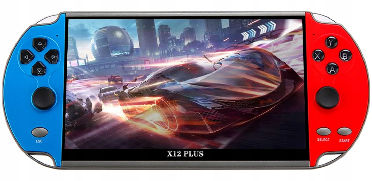 Ігрова ретро-консоль PSP X12 Plus 7" дисплей