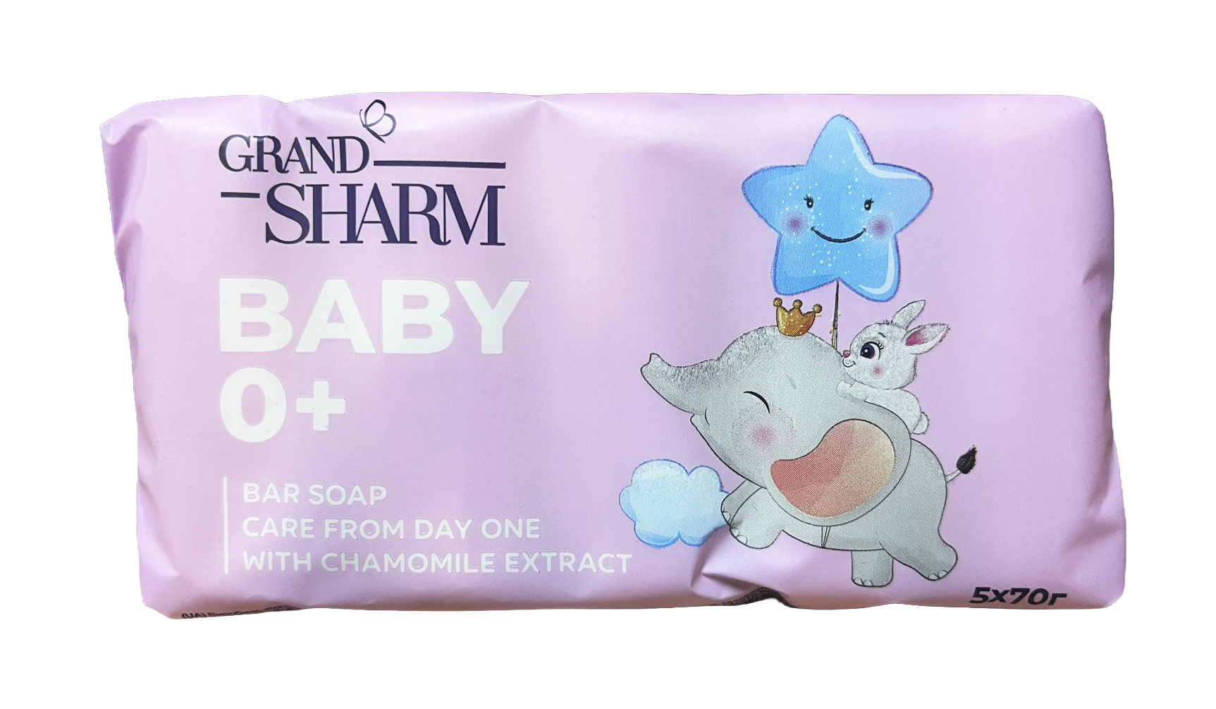 Мыло туалетное Grand Sharm Детское с экстрактом ромашки 5 шт. 70 г (133021)