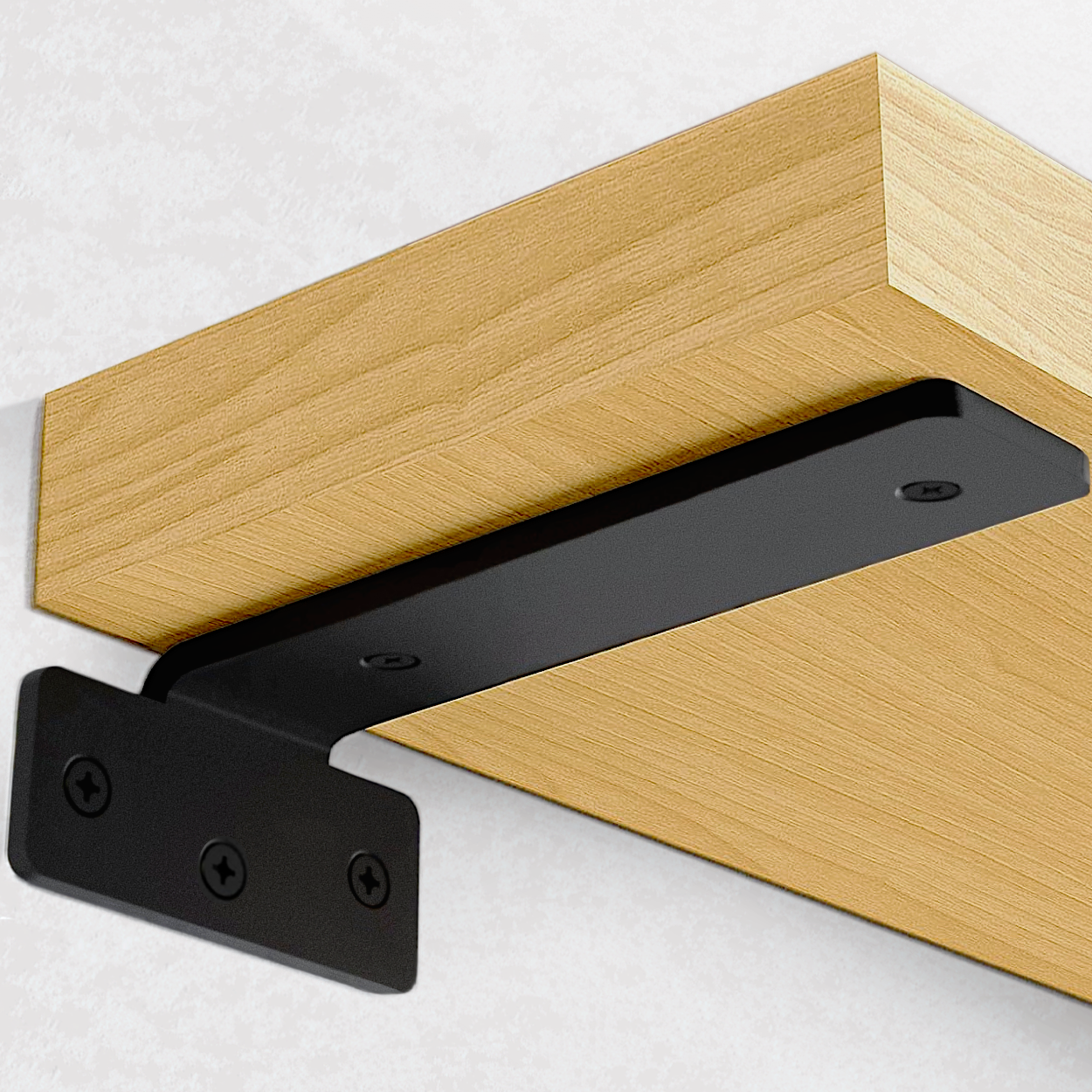 Тримач для полиці DVK STRONG-290 сталь 6 мм 1 шт. Чорний - фото 1 Тримач для полиці DVK STRONG-290 сталь 6 мм 1 шт. Чорний - фото 1