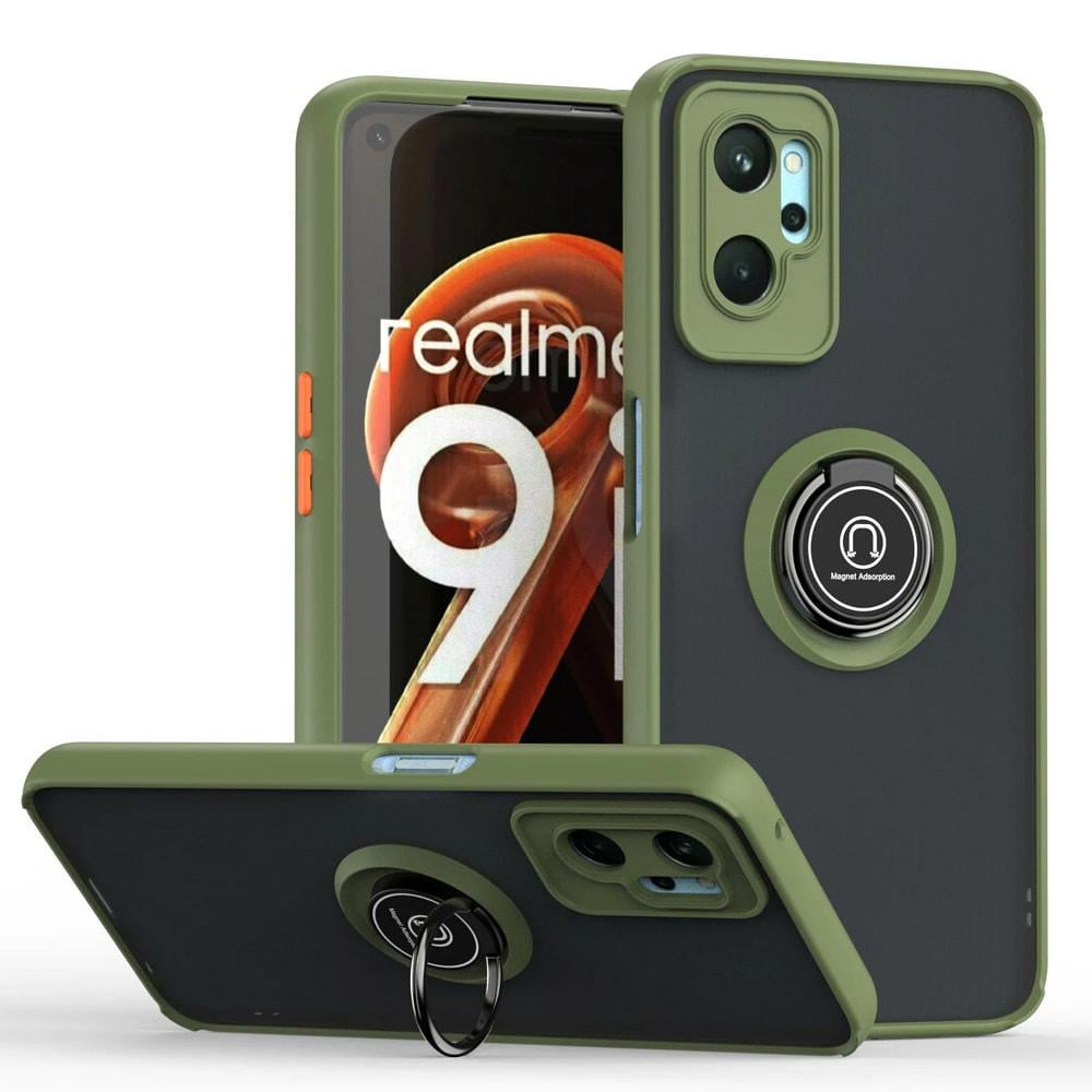 Защитный чехол MatteLuxe Realme 9i (с кольцом) Khaki (34080-17)