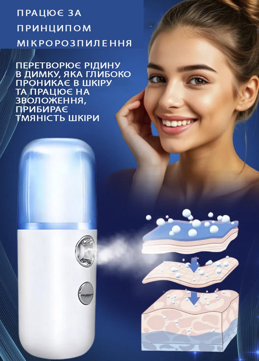 Зволожувач для обличчя Humidifier Mist Soraver 30 мл Різнокольоровий (5412441) - фото 4
