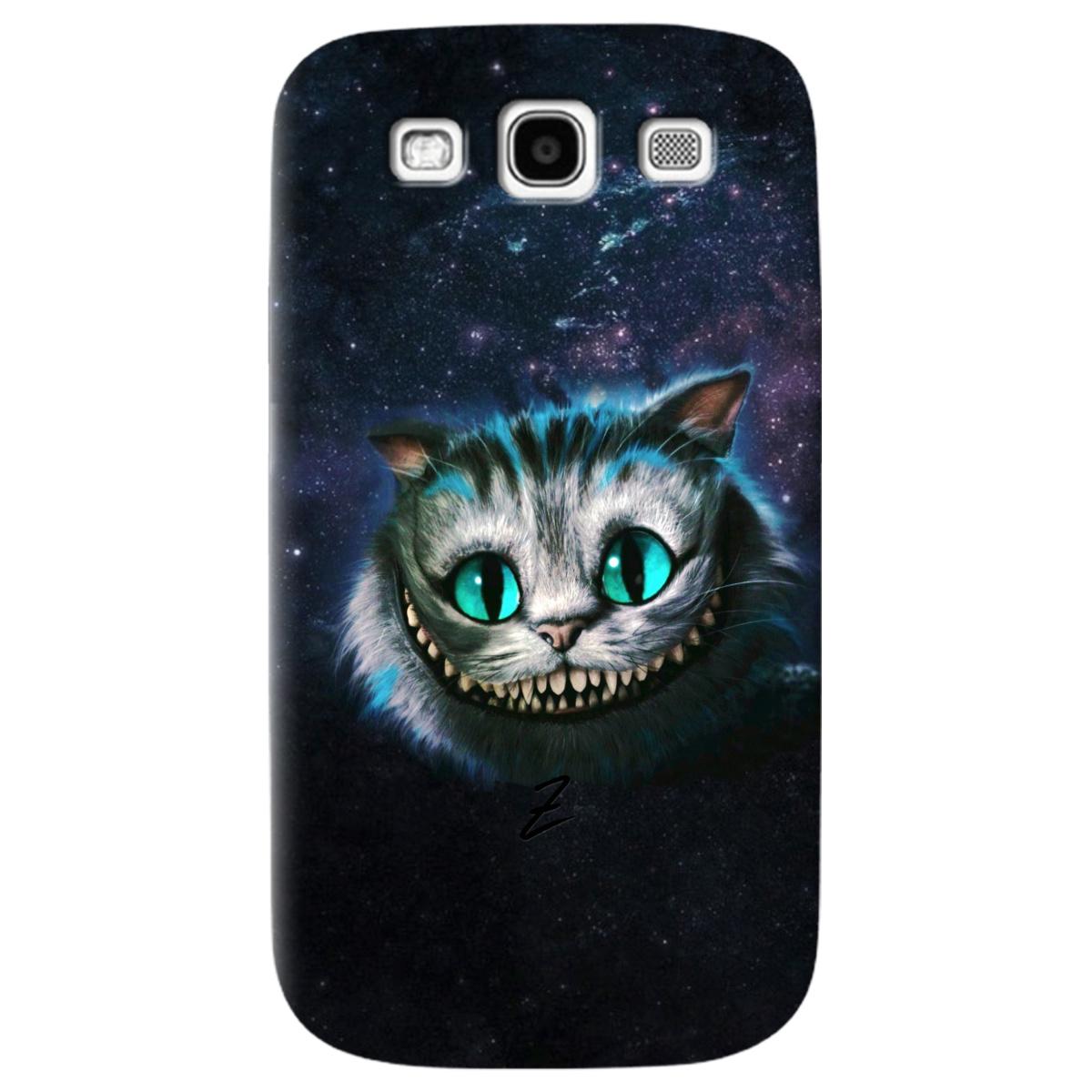 Силіконовий чохол Zorrov для Samsung Galaxy S3 - Cheshire Cat (09480040046017888)