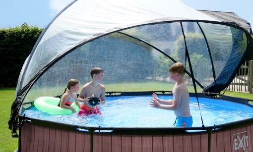 Бассейн каркасный с куполом Exit Toys 360х76 см Дерево (964698159) - фото 9 Бассейн каркасный с куполом Exit Toys 360х76 см Дерево (964698159) - фото 9