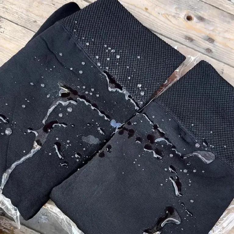 Лосини жіночі утеплені на широкій резинці One Size Чорний (234571332_285) - фото 7