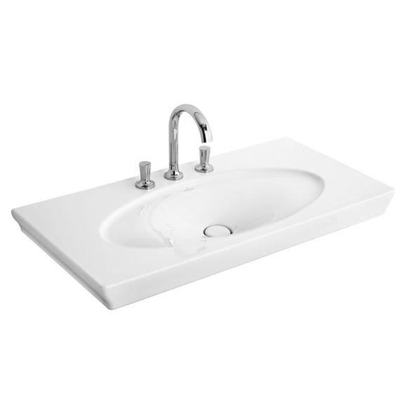 Умывальник подвесной Villeroy&Boch LA BELLE 6124A1R1 1000x490x130 мм Белый (71155)