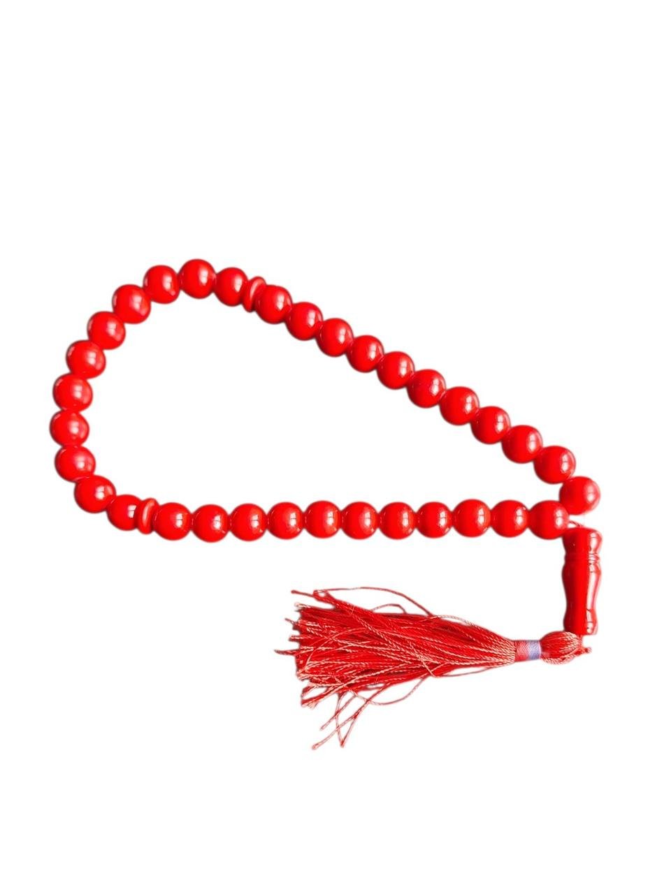 Четки Коралл 33 бусины Красный Четки Коралл 33 бусины Красный