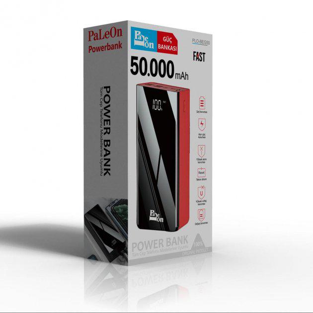 Портативна мобільна батарея підвищеної ємності Powerbank PaLeOn 60000 mAh - фото 2