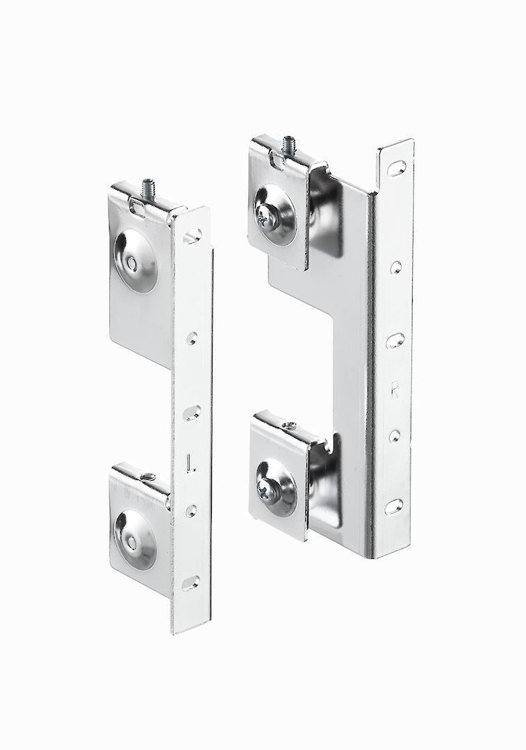 Комплект креплений фасада Vibo на выдвижной ящик для посуды (18926)