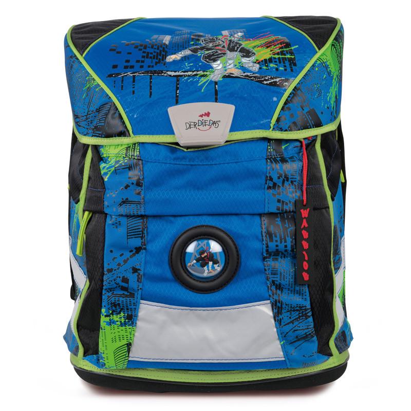 Школьный ранец DerDieDas Ergoflex Vario Ninja Ниндзя с наполнением 5 предметов - фото 4