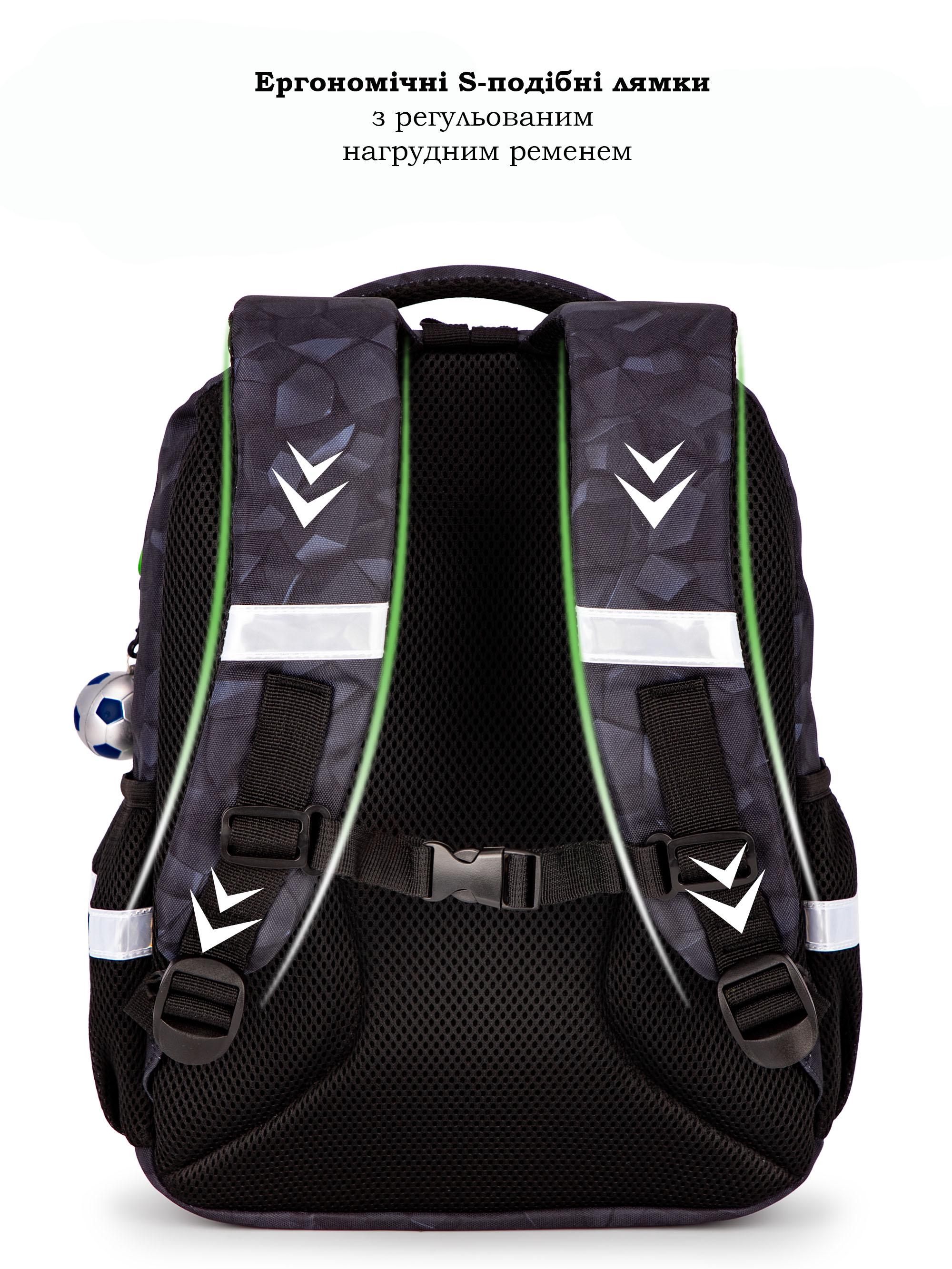 Школьный рюкзак для мальчика School Standard Джостик ортопедический для начальной школы 38х30х18 см (150-21) - фото 5