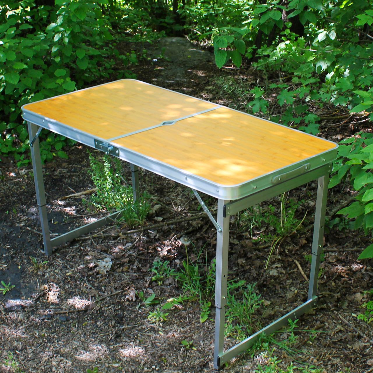 Розкладний стіл для пікніка посилений та стільці Помаранчевий (SP00484) - фото 4 Розкладний стіл для пікніка посилений та стільці Помаранчевий (SP00484) - фото 4