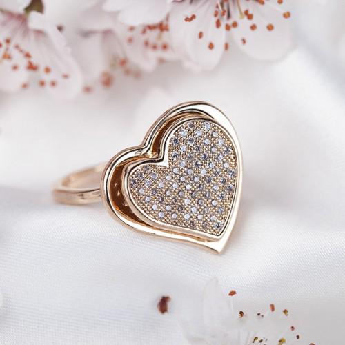 Кольцо с кристаллами Сваровски 893006a Italina р. 19 Белый Кольцо с кристаллами Сваровски 893006a Italina р. 19 Белый