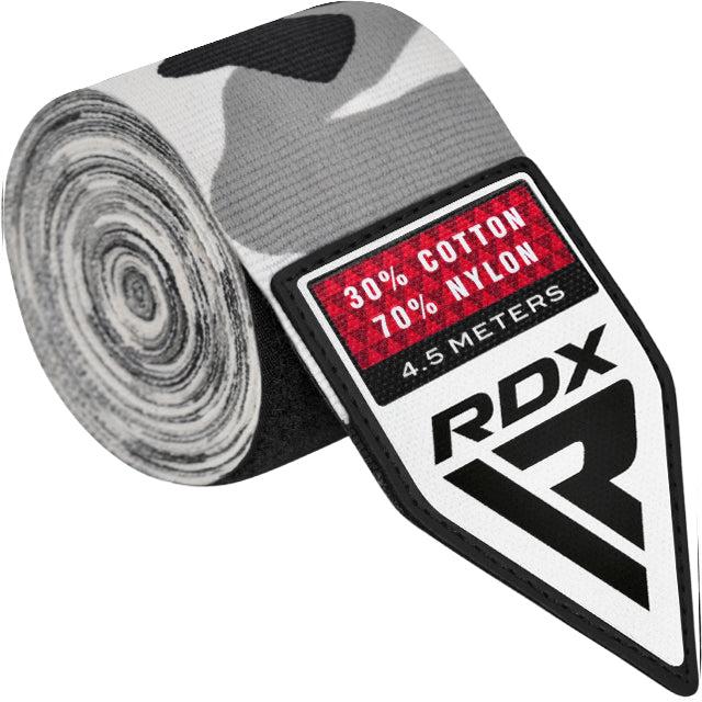 Бинти RDX HAND WRAPS 4,5 м Сірий (HWX-RC+)