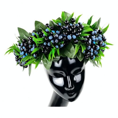 Венок на голову Ядвига SETA Decor 19-875BL