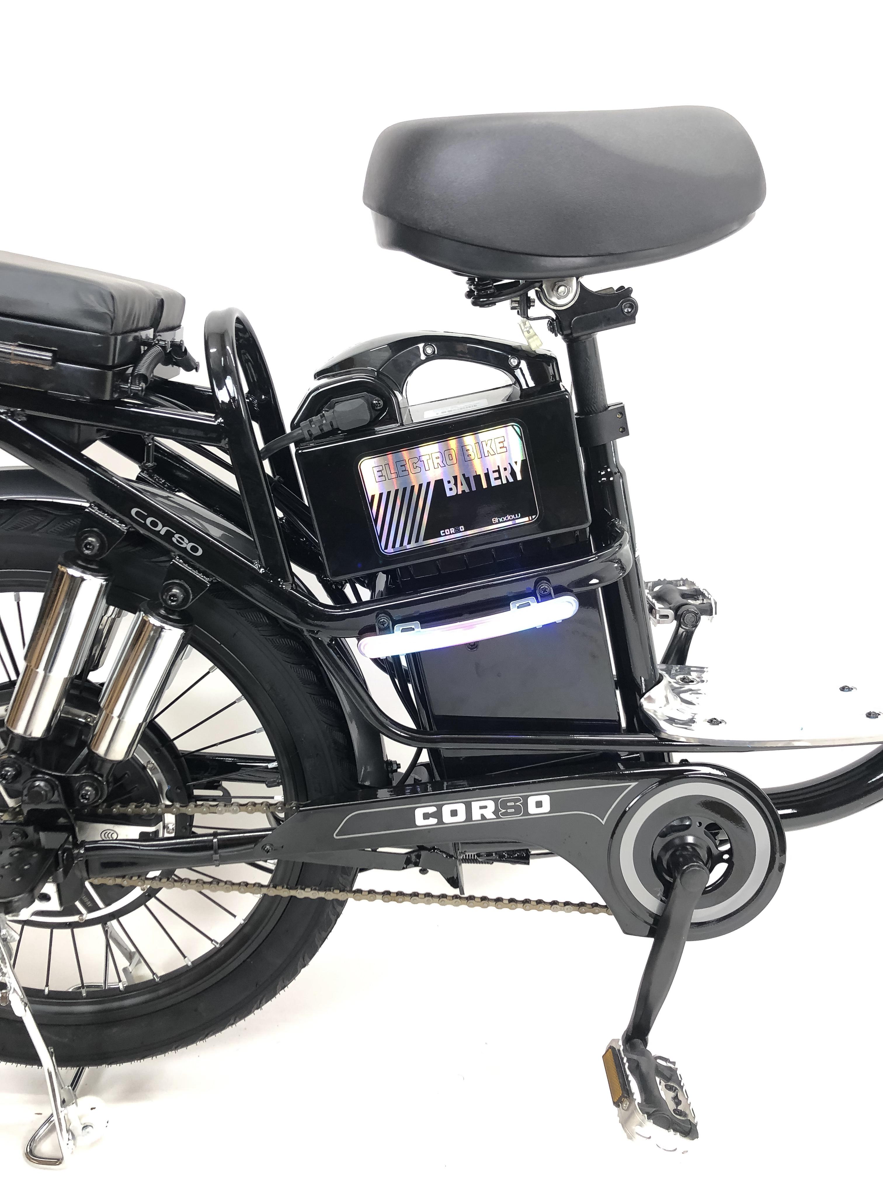 Електровелосипед Corso Shadow 20" (500W 48V 20Ah) - фото 4 Електровелосипед Corso Shadow 20" (500W 48V 20Ah) - фото 4