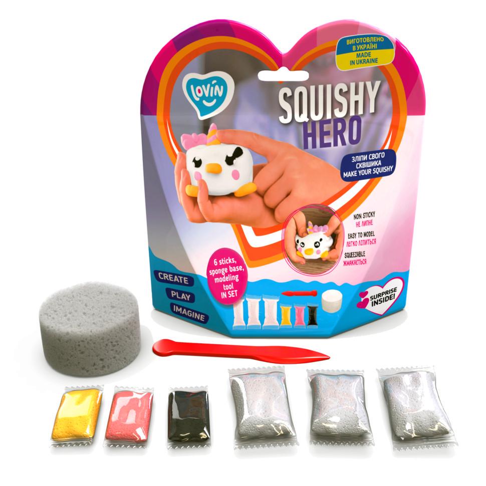 Набір для ліплення Lovin Squishy Teency-Weensy з повітряним пластиліном (70129)