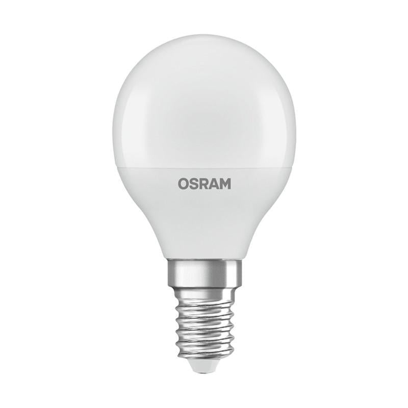 Лампа світлодіодна Osram VALUE CL P75 7W 230V 1055lm 3000K E14 45x82 мм куля (4099854547539)