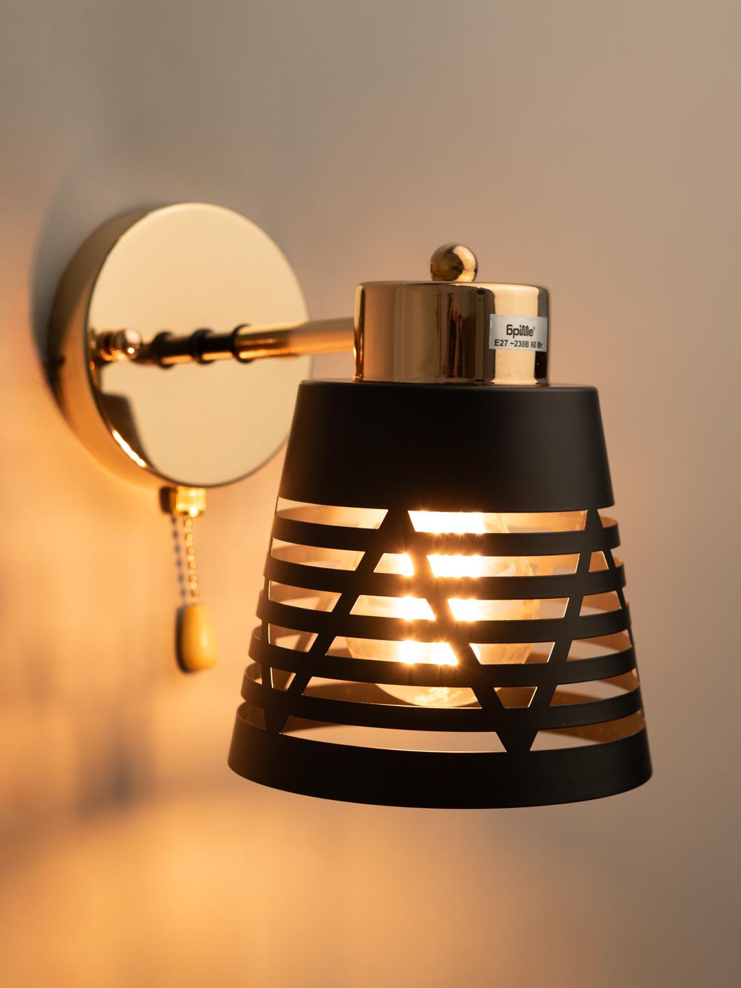 Бра Brille LK-737W/1 E27 BK/FG (29-469) - фото 2 Бра Brille LK-737W/1 E27 BK/FG (29-469) - фото 2