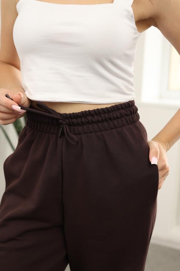 Штаны женские AKSAN XS Коричневый (25.2732_brown_40(XS)) - фото 3 Штаны женские AKSAN XS Коричневый (25.2732_brown_40(XS)) - фото 3