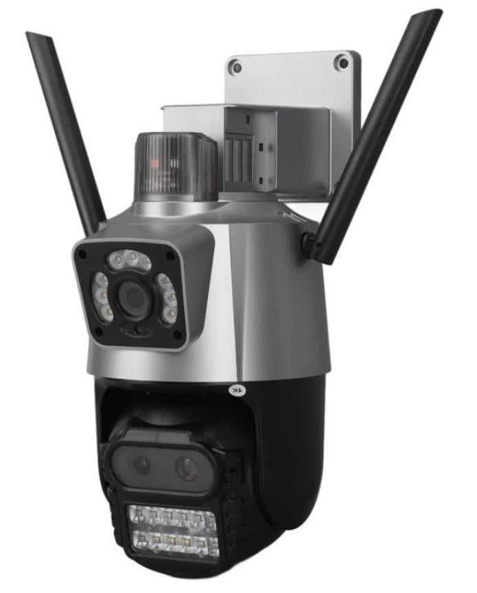 Камера уличная P11-QQQ9 IP 9MP Wi-Fi 2,4 ГГц поворотный механизм (2390000025)