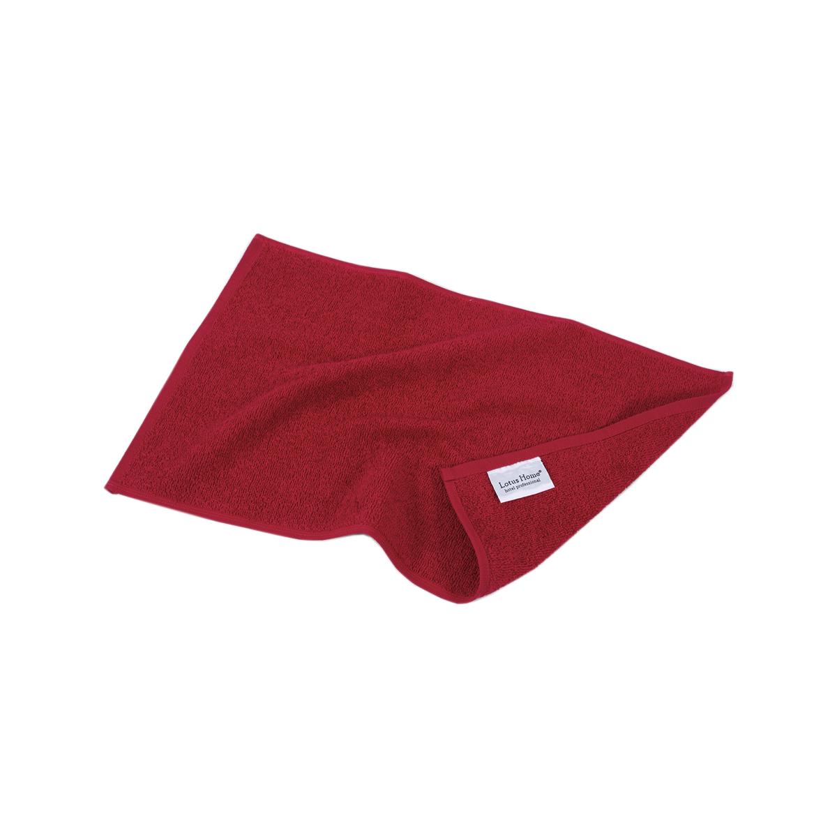 Полотенце Lotus Home Hotel Basic 16/1 400 г/кв. м 30x50 см Красный (svt-2000022338820) - фото 3