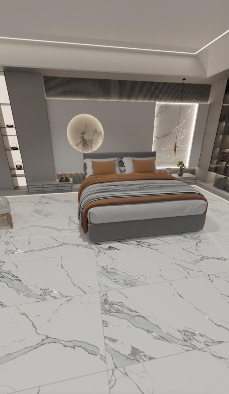 Керамогранітна плитка універсальна ST Statuario Carving 120х60 см (20255) - фото 10