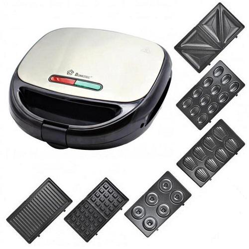 Мультипекарь Domotec MS-7706 6в1 1000 Вт Черный (IR003730) Мультипекарь Domotec MS-7706 6в1 1000 Вт Черный (IR003730)