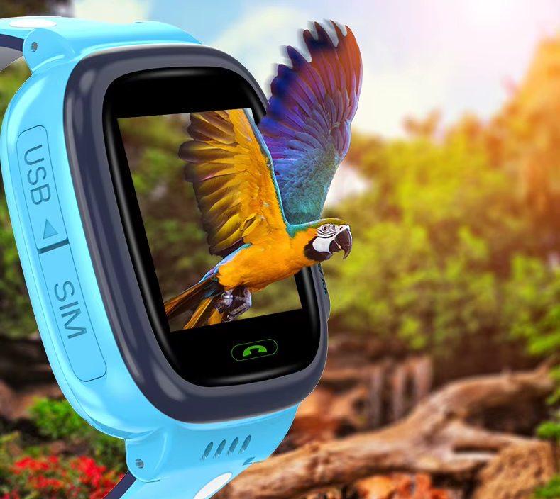 Смарт-годинник дитячий Lemfo H36D з SIM/GPS/камерою/прослуховуванням/SOS Рожевий (36238471) - фото 9