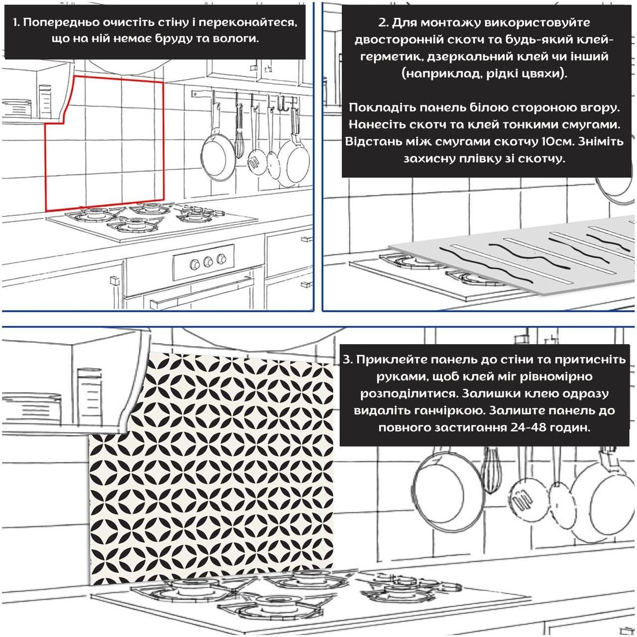 Стеклянная панель NovellaPrint для кухни Питахайя 90х60 см (1018.3) - фото 6